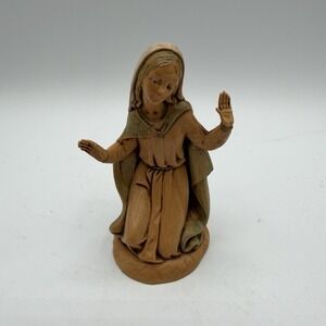 Vintage Fontanini Depose Italy Kneeling Mary Mother 1983 Nativity Figurine